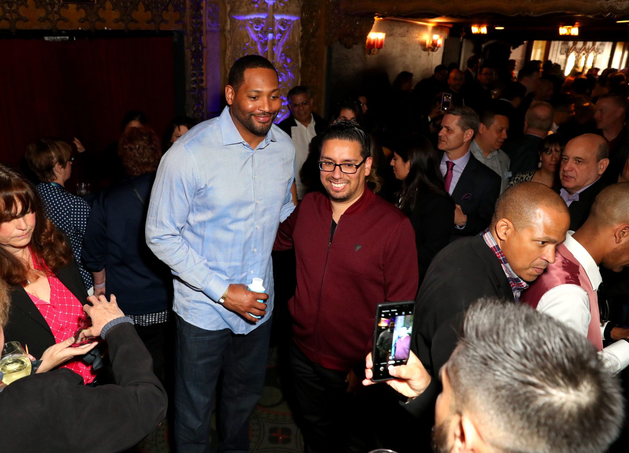 LOS ANGELES, CALIFORNIA - MARCH 4: Lakers legend Robert Horry attends the First Entertainment x Los Angeles Lakers and Anthony Davis Partnership Launch Event at The Theatre at Ace Hotel on March 4, 2020 in Los Angeles, California.  (Photo by Joe Scarnici/Getty Images for First Entertainment)